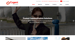 Desktop Screenshot of cogent-technologies.co.uk